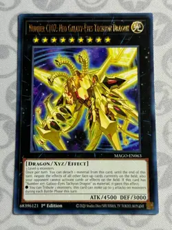 Number C107: Neo Galaxy-Eyes Tachyon Dragon - MAGO-EN063 - Rare (NM) - Yugioh - Image 1