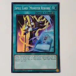 Spell Card "Monster Reborn" - INFO-EN099 - Super Rare - NM - 1st ed - Yugioh - Image 1