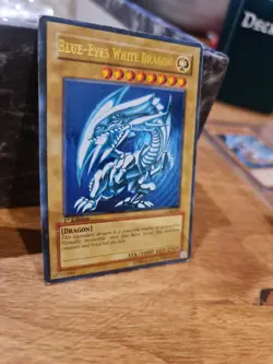 Blue-Eyes White Dragon LOB-001 Yugioh Read description! - Image 2