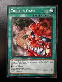 Chicken Game CORE-EN067 Common 1st Edition Near Mint Yugioh - Image 1