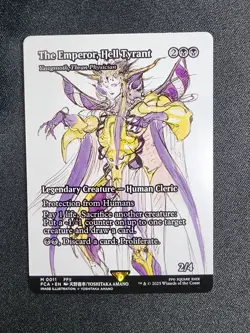 The Emperor, Hell Tyrant - 11 - FCA - NM - MTG Magic the Gathering Trading Card - Image 1