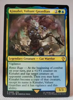 Kimahri, Valiant Guardian FIC 0085 Rare Englisch NM MTG Magic Final Fantasy - Image 1