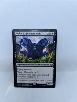 Maha It's Feathers Night Bloomburrow Magic The Gathering Card NM Condition 0100 - Image 1