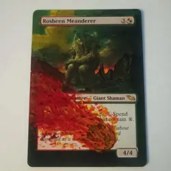 Magic The Gathering - 1x Altered Rosheen Meanderer (mtg) Lorwyn - UNKNOWN ARTIST - Image 1