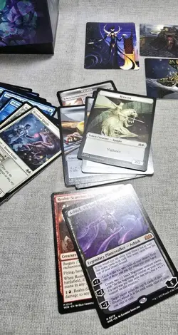 Magic The Gathering Wilds of Eldraine 136 Trading Deckmaster Cards Bundle Box - Image 5