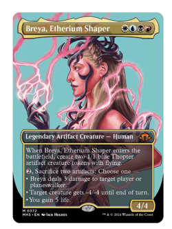 Breya, Etherium Shaper - Borderless Modern Horizons 3 MTG - Image 1