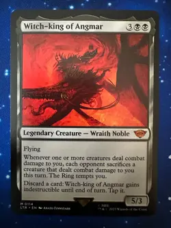 MTG The Lord Of The Rings Witch King Of Angmar - Image 1