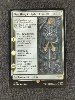 One Ring to Rule Them All - MTG Universes Beyond Lord of the Rings - 0102 - NM - Image 1
