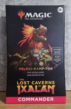 Magic The Gathering - Lost Caverns Of Ixalan - Veloci-Ramp-Tor Commander Deck - Image 1