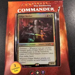 NEW Magic the Gathering MTG Commander 2017 Deck Vampiric Bloodlust Edgar Markov - Image 4