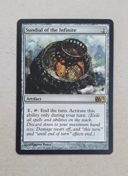 MtG - Sundial of the Infinite x1 - Magic 2012 - Rare Artefakt Staple Commander - Image 1