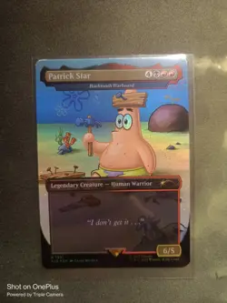 MTG - Patrick Star - Rainbow Foil - Secret Lair - Magic the Gathering - Image 1