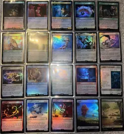 MTG Magic The Gathering Final Fantasy Lot Of 20 FOIL Cards - Image 1