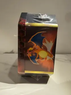 Sun & Moon Hidden Fates Tin Charizard GX CARD POKEMON - FACTORY SEALED BRAND NEW - Image 2