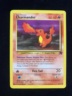 Pokemon Team Rocket Charmander 50/82 EXC BUY 2 CARDS GET 1 FREE!! - Image 1