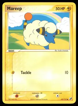 Pokemon Unseen Forces - Mareep 62/115 EXC BUY 2 CARDS GET 1 FREE!! - Image 1