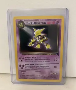 Pokemon TCG Dark Alakazam 18/82 Team Rocket 2000 Non Holo Unlimited Rare Card NM - Image 3