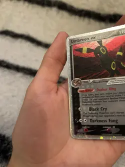 Pokemon Umbreon TCG EX Unseen Forces Holo Card 112/115 - Image 3