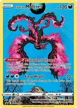 Galarian Moltres - SWSH284 - Pokemon Sword & Shield Promo Ultra Rare Card NM - Image 1