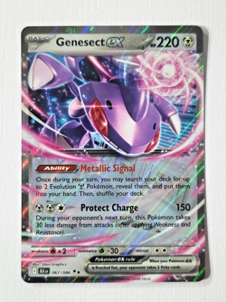 Pokemon Card TCG: Genesect ex - Double Rare - Black Bolt - NM/M 067/086 - Image 3