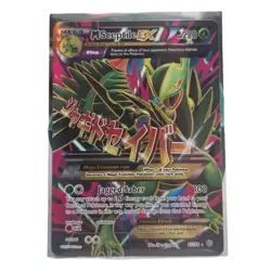 Mega M Sceptile EX 85/98 Ancient Origins Holo Full Art Pokemon Card, NM +Topload - Image 1