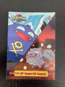 Topps Foil Smogon #109 Smogmog #110 TV13 TV Animation Edition 1999 Pokemon DE - Image 1