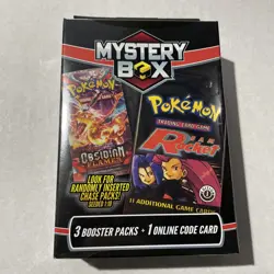 Pokemon Mystery Box Team Rocket (3) Booster Packs New 2025 Factory Sealed SP 🔥 - Image 1