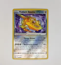 Radiant Steelix 124/196 Ultra Rare Holo - Pokemon TCG - Lost Origin - Image 1