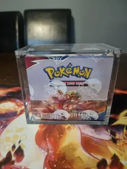 Pokemon TCG Battle Styles Booster Box Factory Sealed + Acrylic Magnetic Case - Image 1