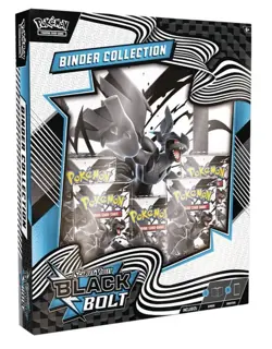 Pokemon Black Bolt Binder Collection x1 - Brand New - Sealed - In Hand ✅ - Image 1