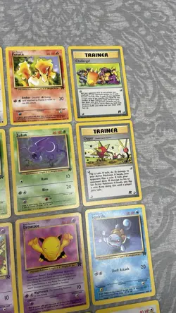 Vintage Pokemon Cards Team Rocket 1999 WOTC Bundle Job Lot X30 - Excellent - Image 4