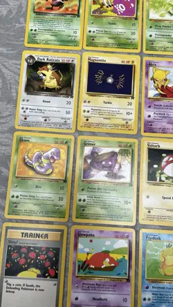 Vintage Pokemon Cards Team Rocket 1999 WOTC Bundle Job Lot X30 - Excellent - Image 5