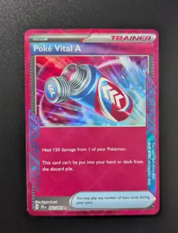 Poke Vital A 062/064 S&V Shrouded Fable ACE SPEC Holo Rare Pokemon Card - Image 1