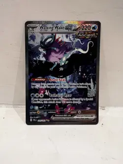 Pokemon TCG Walking Wake EX Scarlet & Violet Temporal Forces 205/162 NM/M - Image 1