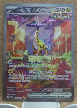 Pokemon Temporal Forces 208/162 Raging Bolt Ex Special Illustration Rare NM/M - Image 1