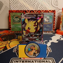 Tanjirou Pikachu | Radiant Cosplay Pikachu Pokemon Cards | #9 | Read Description - Image 2