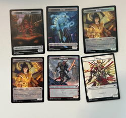 Magic the Gathering Kamigawa: Neon Dynasty Token Cards NM/M FAST SHIP mtg 1x - Image 1