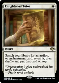 Enlightened Tutor ~ Dominaria Remastered [ NearMint ] [ Magic MTG ] - Image 1