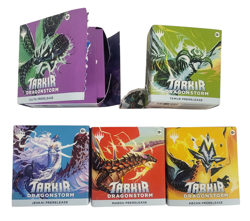 (Set of 5) NEW Magic The Gathering Tarkir Dragonstorm Prerelease Pack Set - Image 1