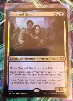 Magic the Gathering - Gisa and Geralf - Innistrad Remastered - Foil - MTG - Image 1