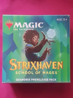 Magic The Gathering STRIXHAVEN QUANDRIX PRERELEASE PACK New Sealed MTG - Image 1