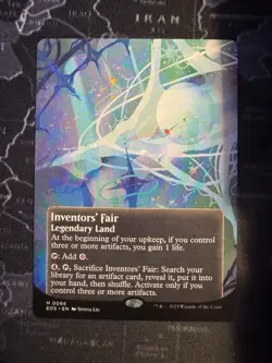 Inventors' Fair (Mythic Borderless) #21 EOE Stellar Sights MTG NM - Image 1