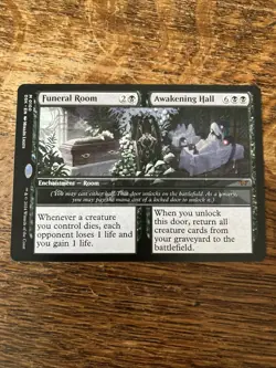 MTG Funeral Room / Awakening Hall, Duskmourn, Near Mint - Image 1
