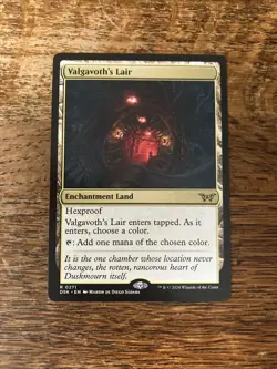MTG Valgavoths Lair | Rare | Duskmourn - Image 1