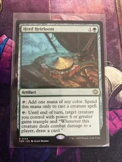 MTG Herd Heirloom Tarkir: Dragonstorm Rare Near Mint - Image 1