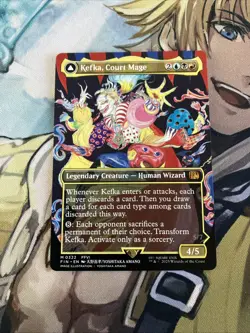 Kefka, Court Mage (Borderless) (0322) MTG Final Fantasy - Image 1