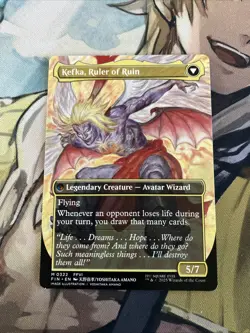 Kefka, Court Mage (Borderless) (0322) MTG Final Fantasy - Image 2