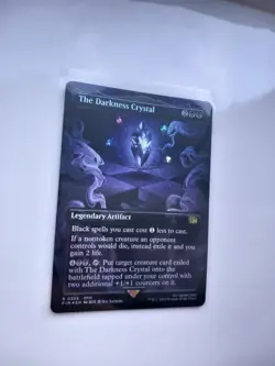 The Darkness Crystal (Borderless) (Foil) ✅ Final Fantasy ✅ Magic (mtg) 0335 - Image 3