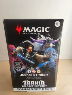 MAGIC GATHERING JESKAI STRIKER TARKIR DRAGONSTORM COMMANDER DECK & PLAY booster - Image 2