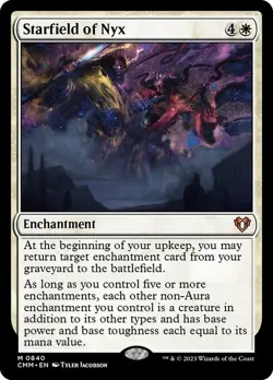 Starfield of Nyx ~ Commander Masters [ Excellent ] [ Magic MTG ] - Image 1